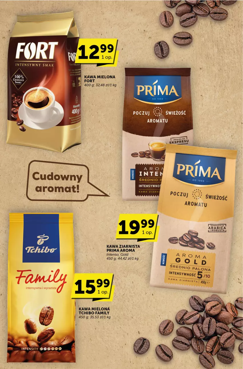 Gazetka promocyjna Groszek - ważna 13.07 do 25.07.2023 - strona 19 - produkty: BIC, Fa, Kawa, Kawa mielona, Kawa ziarnista, Prima, Tchibo, Tchibo Family