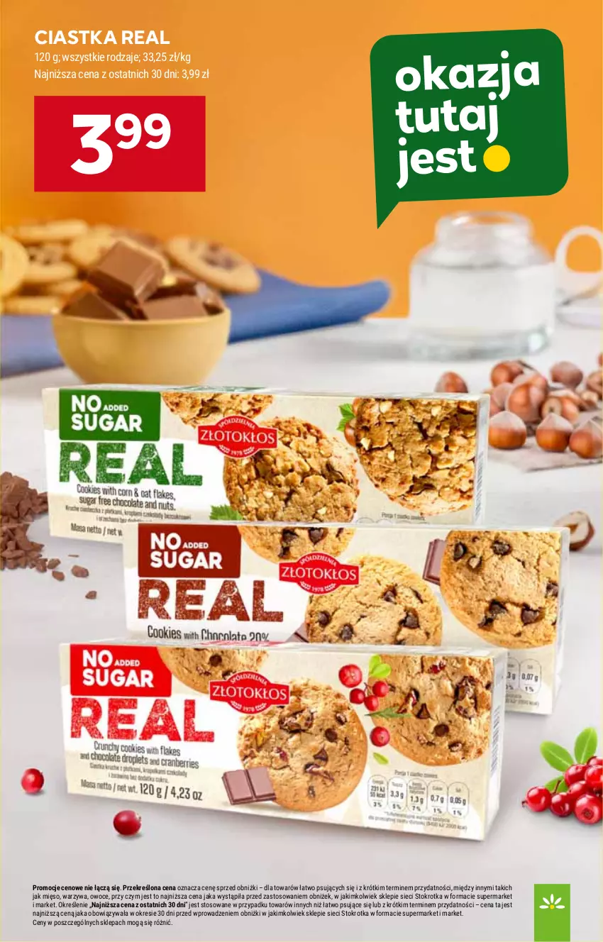 Gazetka promocyjna Stokrotka - Supermarket - ważna 07.08 do 12.08.2025 - strona 24 - produkty: Ciastka, Mięso, Owoce, Warzywa