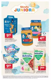 Gazetka promocyjna Stokrotka - Supermarket - Gazetka - ważna od 12.08 do 12.08.2025 - strona 42 - produkty: Ciastka, Warzywa, Ser, Gerber, BoboVita, Serek, Owoce, Deser, Mięso, Nestlé