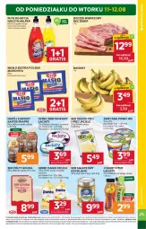 Gazetka promocyjna Stokrotka - Supermarket - Gazetka - ważna od 12.08 do 12.08.2025 - strona 5 - produkty: Banany, Warzywa, Ser, Gra, Do mycia naczyń, Danone, Zott, Jogurt, Mlekovita, Płyn do mycia naczyń, Sałat, Serek, Müller, Boczek, Hochland, Danio, Owoce, Płyn do mycia, POLMLEK, Gouda, Waga, Masło, Napój, Olej, Jogurt pitny, Mięso, Boczek wieprzowy, Mleko
