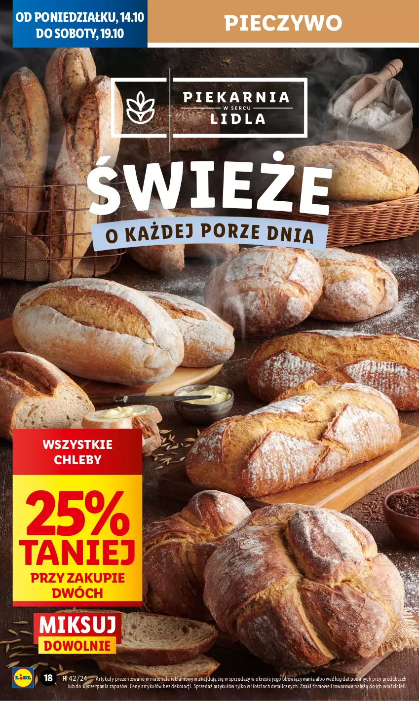 Gazetka promocyjna Lidl - GAZETKA - ważna 14.10 do 16.10.2024 - strona 20 - produkty: Chleb, Piec, Pieczywo