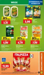 Gazetka promocyjna Lidl - GAZETKA - Gazetka - ważna od 16.10 do 16.10.2024 - strona 27 - produkty: Hummus, Mus, Salami, Tofu, Pizza, Burger, Roślinny gyros, Gyros