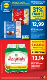 Gazetka promocyjna Lidl - GAZETKA - Gazetka - ważna od 16.10 do 16.10.2024 - strona 9 - produkty: Mus, Mleczko, Muszynianka, Ptasie mleczko, Woda mineralna, E. Wedel, Woda, Magnez