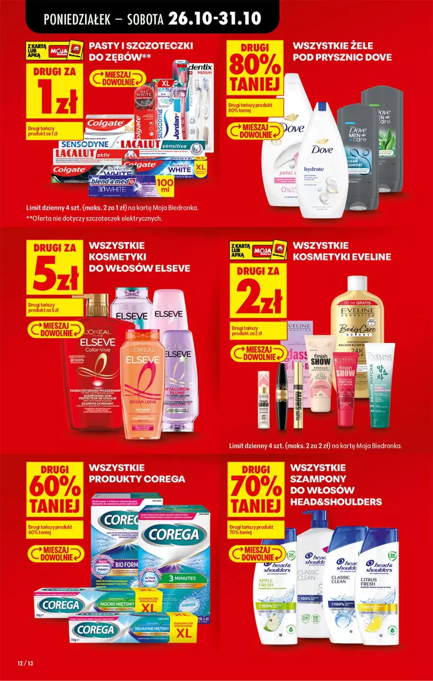 Gazetka promocyjna Biedronka - Od Poniedziałku - ważna 26.10 do 31.10.2026 - strona 14 - produkty: Dove, Fa, Finish, Sensodyne, Wiko