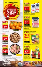Gazetka promocyjna Biedronka - Od Poniedziałku - Gazetka - ważna od 31.10 do 31.10.2026 - strona 1 - produkty: Kurczak, Ser, Gra, Filet z piersi kurczaka, Ziemniaki, Coca-Cola, Pomarańcze, Szynka konserwowa, Szynka, Fanta, Deser, Sprite, Napój, Mleko, Fa