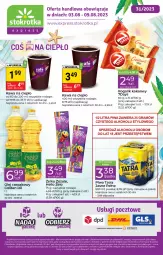 Gazetka promocyjna Stokrotka - Stokrotka Express - Gazetka - ważna od 09.08 do 09.08.2023 - strona 1 - produkty: Piwo, Kawa, Tatra, Rogal, Olej rzepakowy, Kakao, Olej