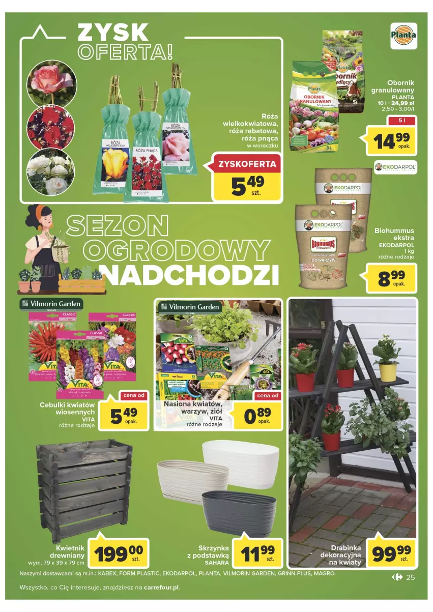 Gazetka promocyjna Carrefour - Gazetka Carrefour - ważna 15.03 do 26.03.2022 - strona 25 - produkty: Róża