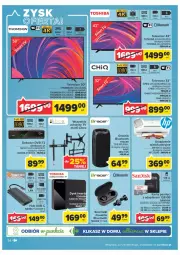 Gazetka promocyjna Carrefour - Gazetka Carrefour - Gazetka - ważna od 26.03 do 26.03.2022 - strona 34 - produkty: Toshiba, Acer, Głośnik, Karta pamięci, Uchwyty, Tera, Thomson, Android TV, Telewizor, Manta, HP