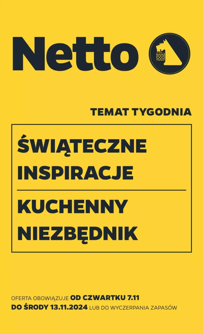 Gazetka promocyjna Netto - ważna 07.11 do 13.11.2024 - strona 1