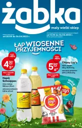 Gazetka promocyjna Żabka - Gazetka - ważna od 26.04 do 26.04.2022 - strona 1 - produkty: Chipsy, Schweppes, Lay’s, Napój