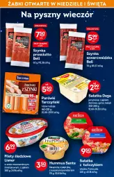 Gazetka promocyjna Żabka - Gazetka - ważna od 26.04 do 26.04.2022 - strona 45 - produkty: Sałatka, Hummus, Sos, Mus, Bell, Parówki, Prosciutto, Sante, Dega, Sałat, Szynka, Tarczyński, Tuńczyk, Kebab, Gyros, Lisner