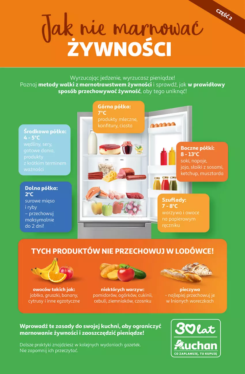 Gazetka promocyjna Auchan - 30 Lat Hipermarket - ważna 15.10 do 21.10.2026 - strona 44 - produkty: Banany, Gra, Gruszki, Jaja, Ketchup, Mus, Musztarda, Napoje, Olej, Owoce, Papier, Piec, Półka, Sok, Sos, Warzywa, Warzywa i owoce