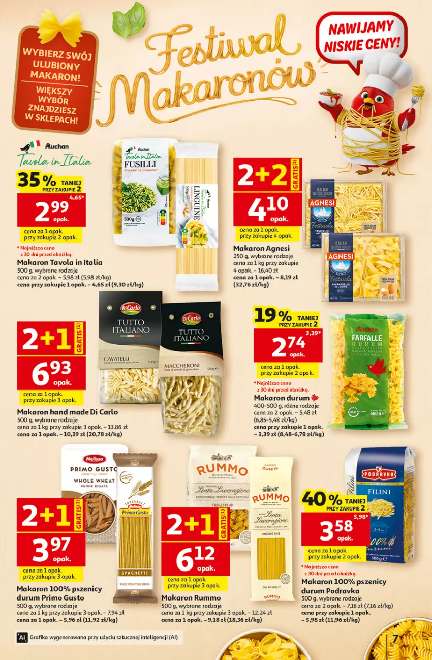 Gazetka promocyjna Auchan - 30 Lat Hipermarket - ważna 15.10 do 21.10.2026 - strona 7 - produkty: Fa, Gra, Grafika, Intel, Makaron, Podravka, Rum