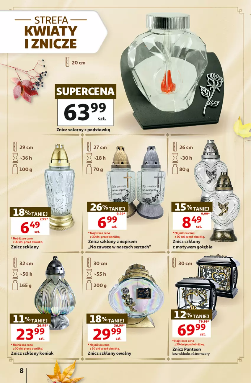 Gazetka promocyjna Auchan - 30 Lat Hipermarket - ważna 15.10 do 21.10.2026 - strona 8 - produkty: Fa, Ser, Znicz