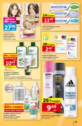Gazetka promocyjna Auchan - 30 Lat Hipermarket - Gazetka - ważna od 21.10 do 21.10.2026 - strona 29 - produkty: Ser, Rum, Dezodorant, Pasta do zębów, Adidas, Serum, Tołpa, Szampon, Peeling, Podpaski, Odżywka, Maska, Sensodyne, Farba do włosów, Fa
