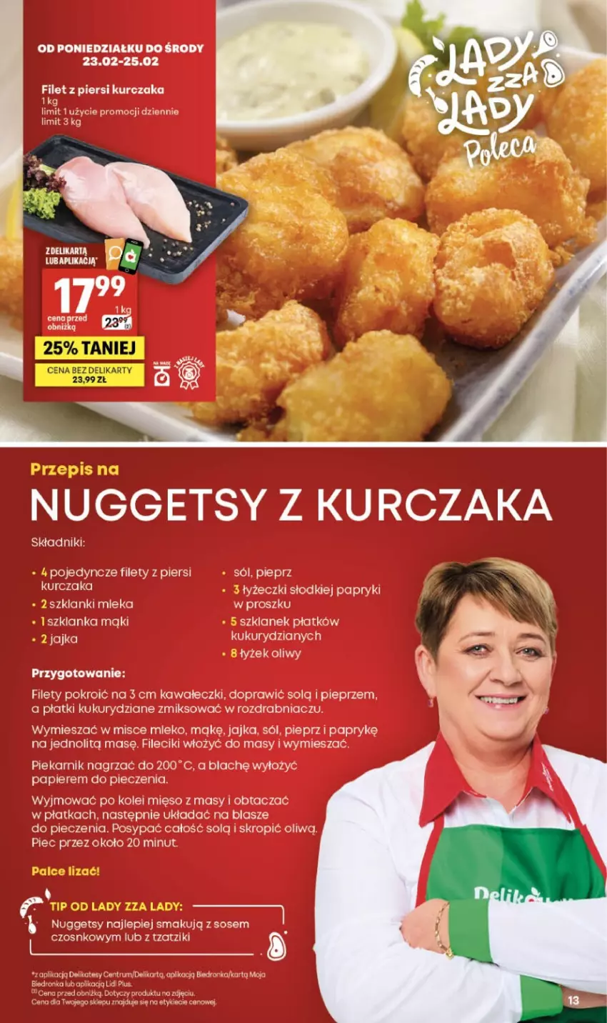 Gazetka promocyjna Delikatesy Centrum - Franczyza DC08 Czwartek - ważna 19.02 do 25.02.2026 - strona 13 - produkty: Kawa, Kurczak, Lanki, Mięso, Mleko, Papier, Piec, Piekarnik, Pieprz, Rozdrabniacz, Rum, Sól, Sos, Szklanka