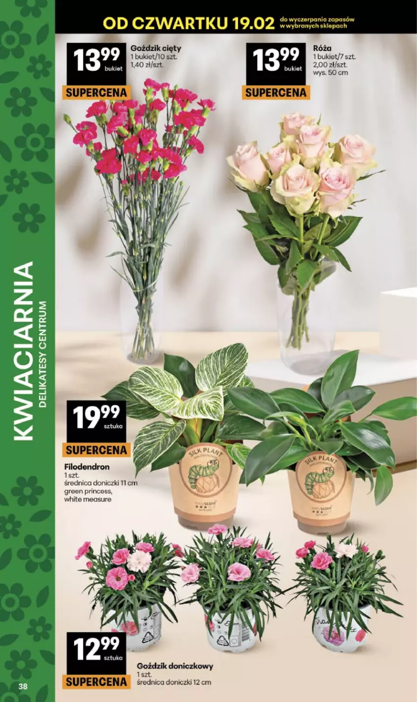 Gazetka promocyjna Delikatesy Centrum - Franczyza DC08 Czwartek - ważna 19.02 do 25.02.2026 - strona 38 - produkty: Bukiet