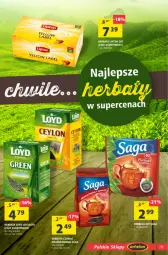Gazetka promocyjna Arhelan - Gazetka - Gazetka - ważna od 30.05 do 30.05.2021 - strona 19 - produkty: Gra, Saga, Herbata czarna, Loyd, Lipton, Herbata
