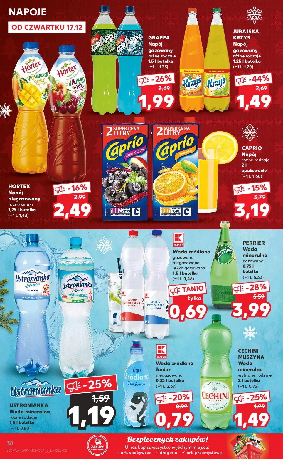 Gazetka promocyjna Kaufland - Wspólne jedzenie - ważna 17.12 do 20.12.2020 - strona 30