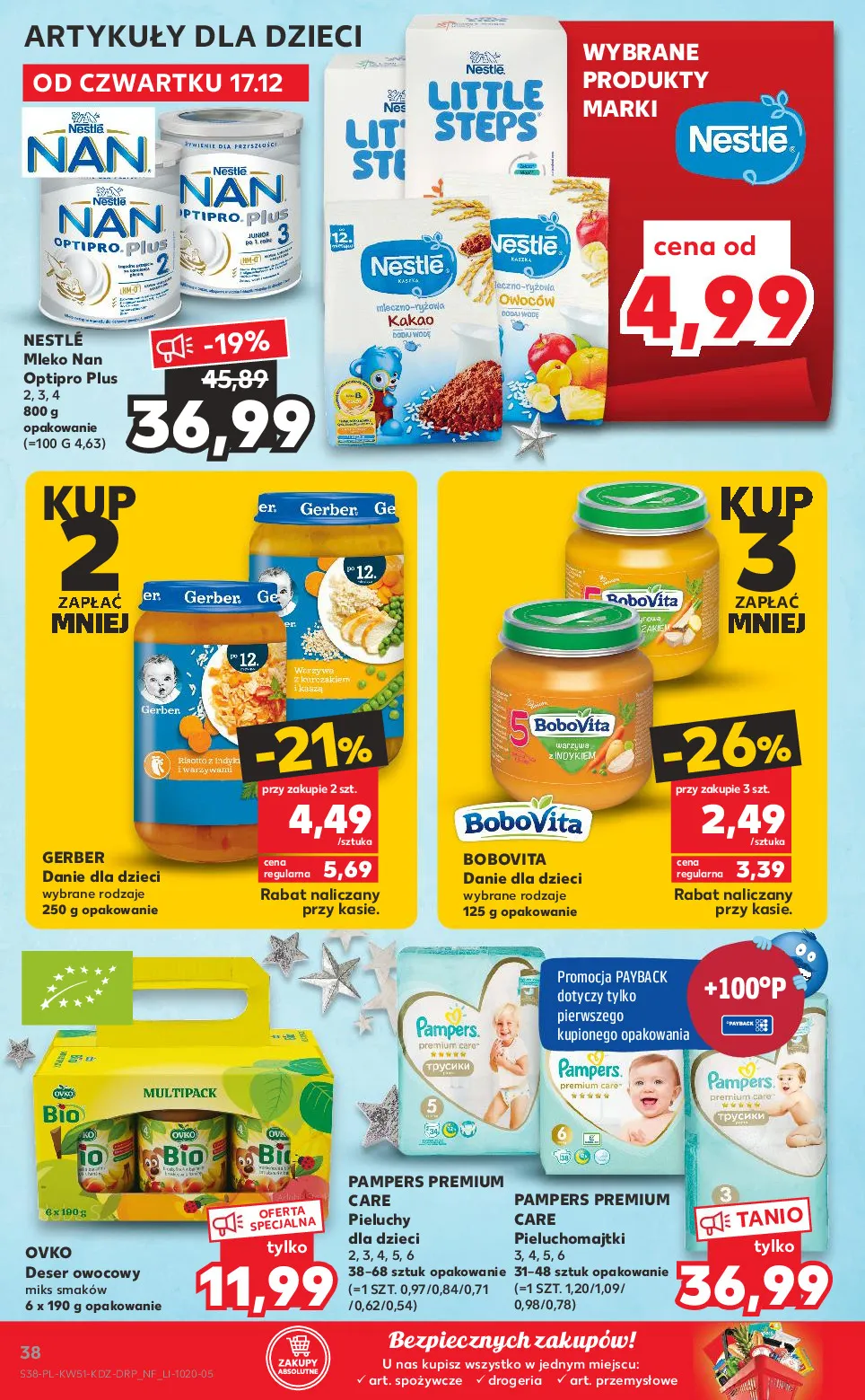 Gazetka promocyjna Kaufland - Wspólne jedzenie - ważna 17.12 do 20.12.2020 - strona 38