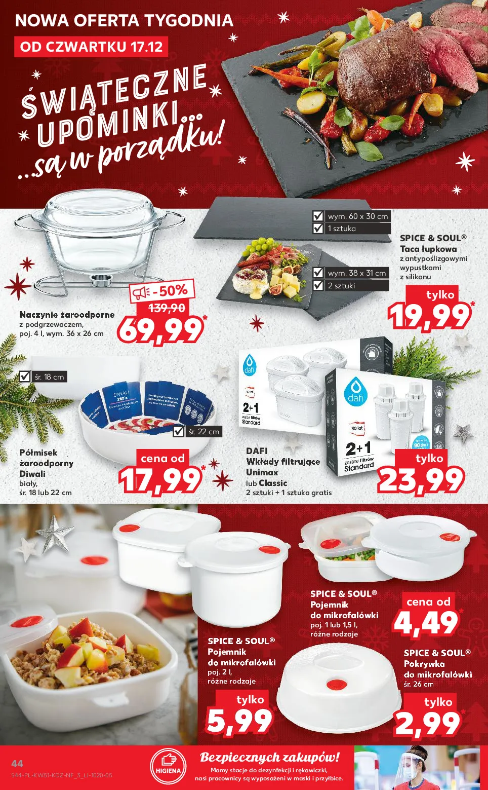 Gazetka promocyjna Kaufland - Wspólne jedzenie - ważna 17.12 do 20.12.2020 - strona 44