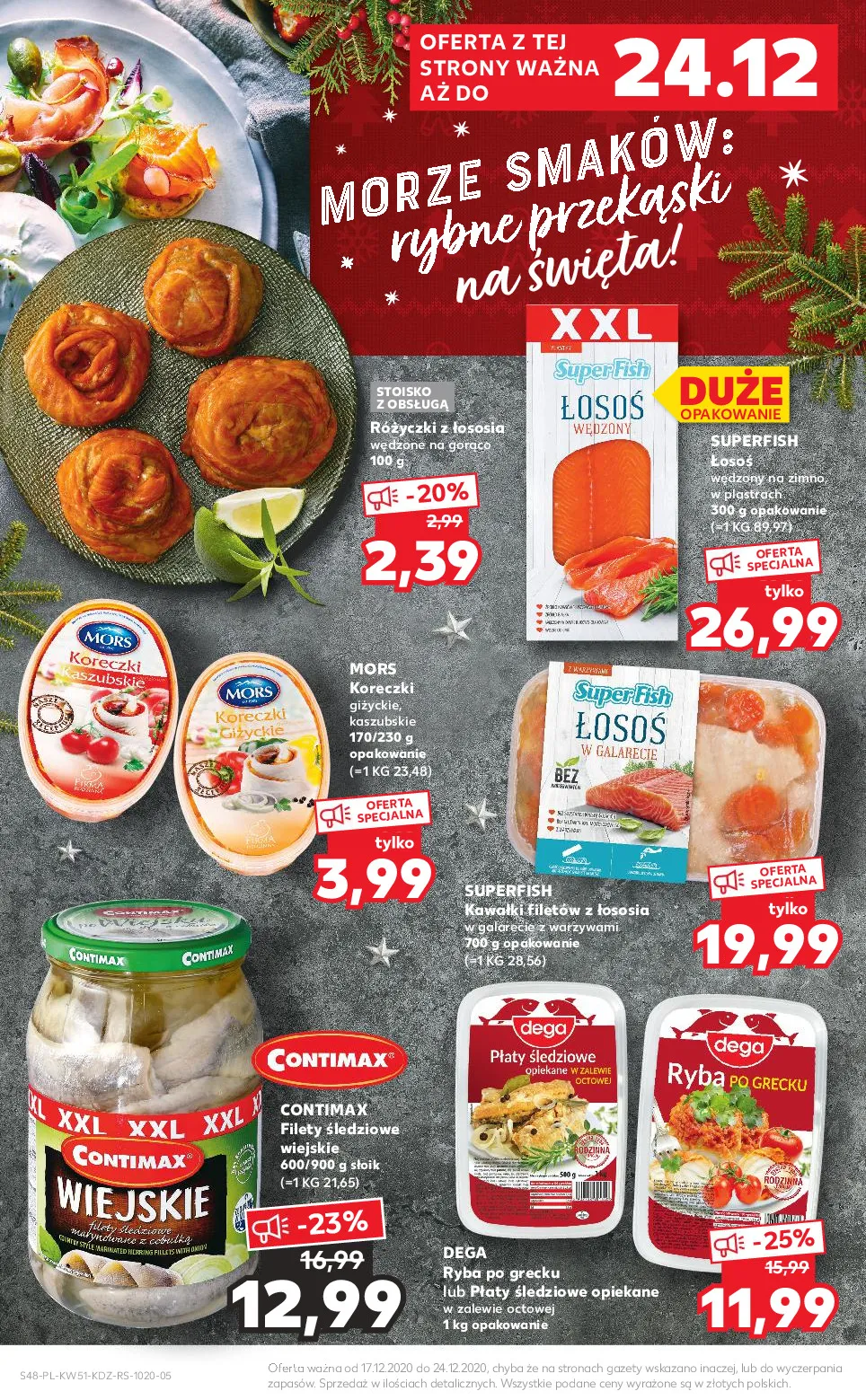 Gazetka promocyjna Kaufland - Wspólne jedzenie - ważna 17.12 do 20.12.2020 - strona 48