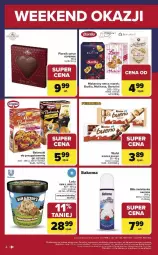 Gazetka promocyjna Carrefour - Gazetka Weekend okazji już od czwartku! - Gazetka - ważna od 14.02 do 14.02.2026 - strona 4 - produkty: Piernik, Makaron, Ser, Lody, Dr. Oetker, Bakoma, Isana, Barilla, Kinder, Babeczki