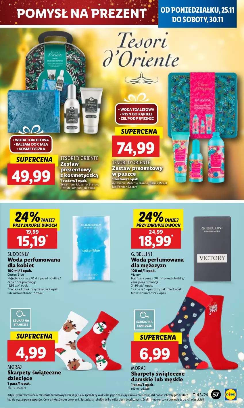 Gazetka promocyjna Lidl - GAZETKA - ważna 25.11 do 27.11.2024 - strona 65 - produkty: Balsam do ciała, Bell, Dzieci, Karp, Kosmetyczka, Mus, Perfum, Płyn do kąpieli, Woda, Woda perfumowana, Woda toaletowa, Zestaw prezentowy