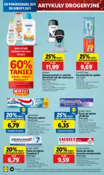 Gazetka promocyjna Lidl - GAZETKA - Gazetka - ważna od 27.11 do 27.11.2024 - strona 62 - produkty: Rexona, Aquafresh, Pasta do zębów, Lacalut, Kosmetyki dla dzieci, Dzieci, Colgate, Antyperspirant, Blend-a-Med, LG