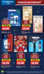 Gazetka promocyjna Lidl - GAZETKA - Gazetka - ważna od 27.11 do 27.11.2024 - strona 64 - produkty: Zestaw prezentowy, Pantene, Old Spice, Dezodorant, Pianka do golenia, Szynka, Szampon, Gillette, Maszynka, Odżywka, Maszynka do golenia