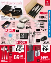 Gazetka promocyjna Selgros - Oferta przemysłowa - Gazetka - ważna od 05.04 do 05.04.2021 - strona 13 - produkty: Noż, Gra, Tortownica, Ostrzałka do noży, Widelec, Keksówka, Chleb, Lakier