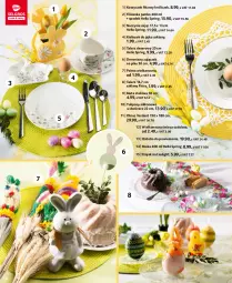 Gazetka promocyjna Selgros - Oferta przemysłowa - Gazetka - ważna od 05.04 do 05.04.2021 - strona 4 - produkty: Ser, Tulipan, Stojak, Kosz, Ozdoba, Palma, Talerz, Talerz deserowy, Filiżanka, Deser, Kieliszek, Flora, Obrus, Miska