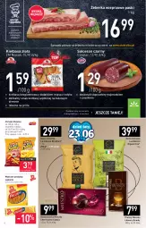 Gazetka promocyjna Stokrotka - Supermarket - Gazetka - ważna od 23.06 do 23.06.2021 - strona 6 - produkty: Cheetos, Lajkonik, Kawa ziarnista, Praliny, Kawa, Salceson, Chrupki, Grill, Brandy, Kiełbasa, NOWAK, Imbir