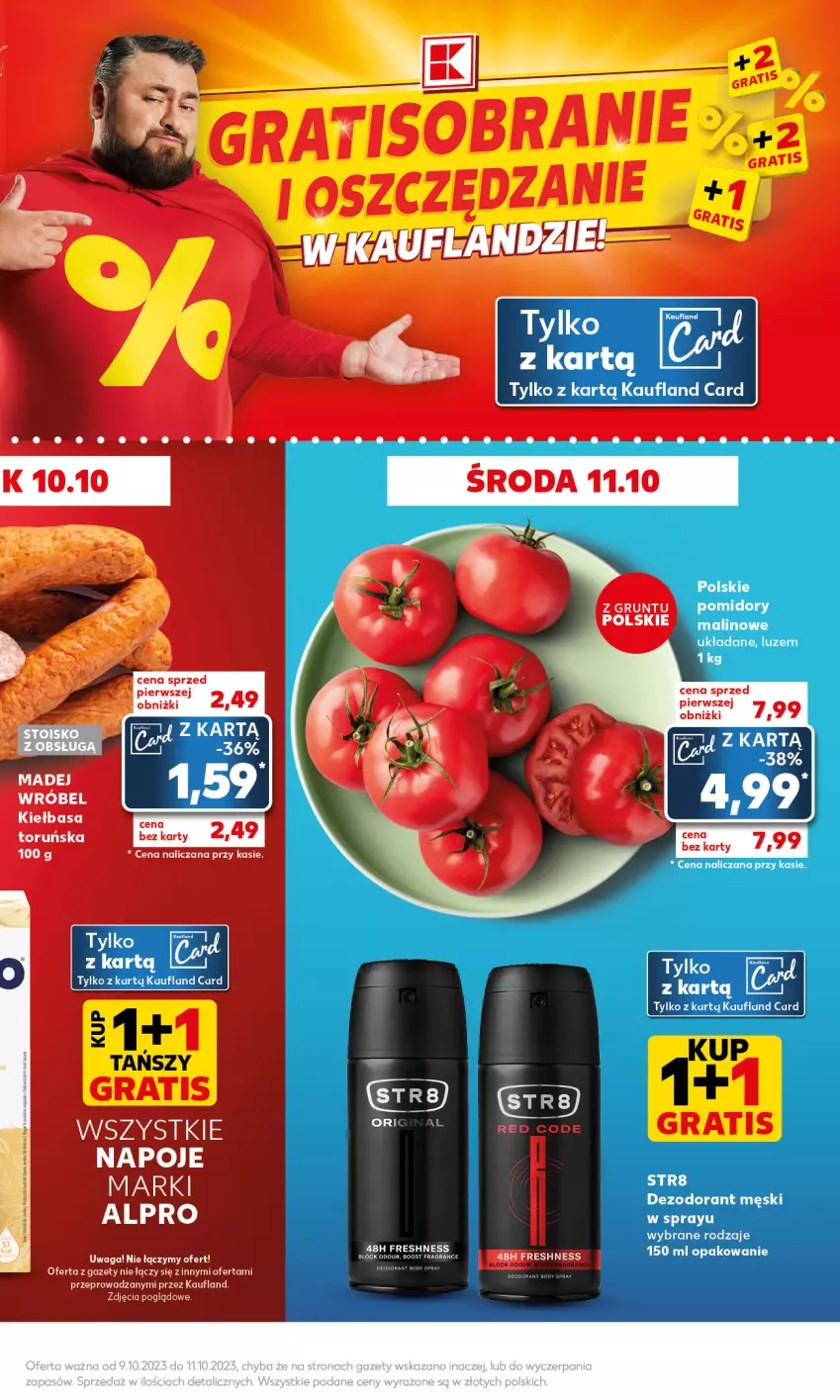 Gazetka promocyjna Kaufland - Mocny Start - ważna 09.10 do 11.10.2023 - strona 3 - produkty: Dezodorant, Pomidory