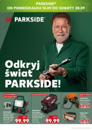 Gazetka promocyjna Kaufland - Kaufland - Gazetka - ważna od 17.09 do 17.09.2025 - strona 20 - produkty: Parkside, Okulary ochronne, Reflektor LED, Kask, Reflektor, Akumulator, LG