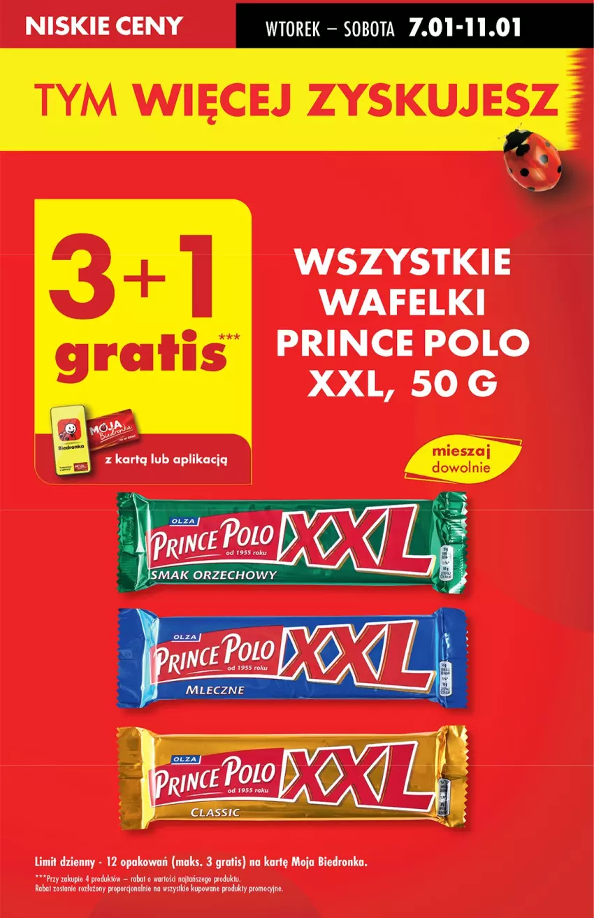 Gazetka promocyjna Biedronka - Od Wtorku - ważna 07.01 do 11.01.2025 - strona 11 - produkty: Gra, Por, Prince Polo