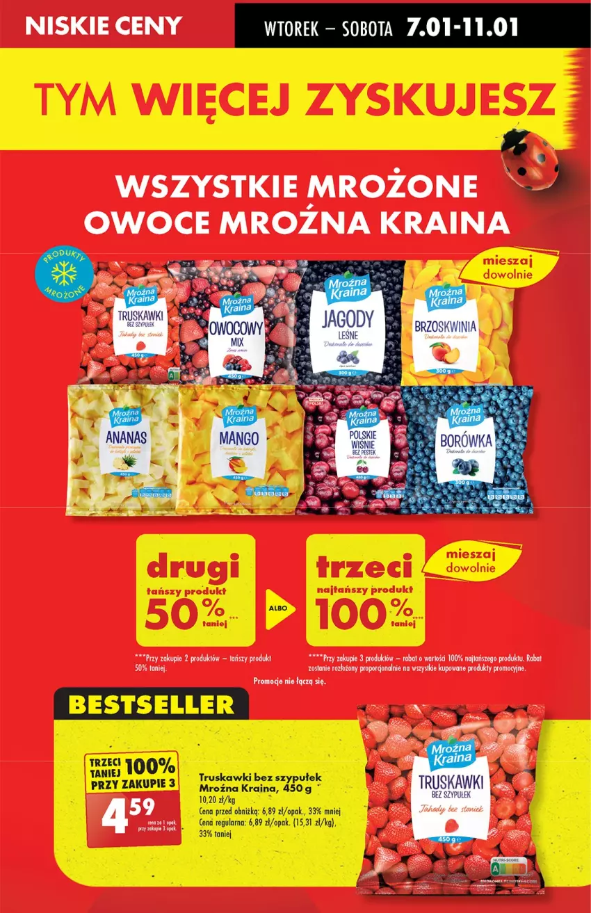 Gazetka promocyjna Biedronka - Od Wtorku - ważna 07.01 do 11.01.2025 - strona 13 - produkty: Owoce, Truskawki