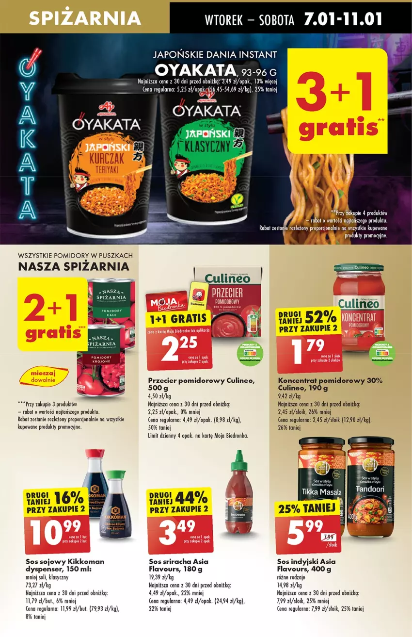 Gazetka promocyjna Biedronka - Od Wtorku - ważna 07.01 do 11.01.2025 - strona 41 - produkty: Ba!, Gra, Koncentrat pomidorowy, Pomidory, Pomidory krojone, Por, Ser, Sos, Sos sojowy