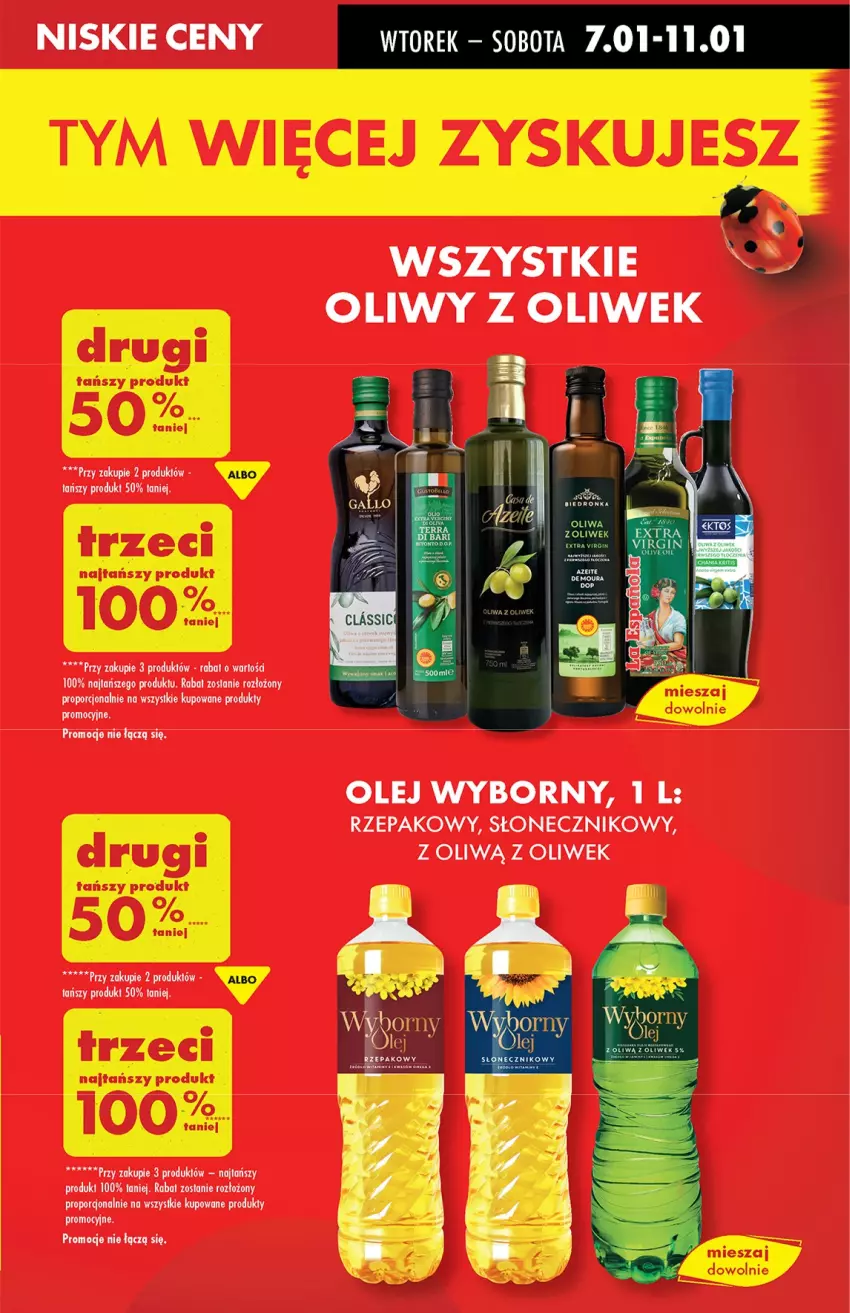 Gazetka promocyjna Biedronka - Od Wtorku - ważna 07.01 do 11.01.2025 - strona 9 - produkty: Olej, Por