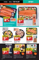 Gazetka promocyjna Biedronka - Od Wtorku - Gazetka - ważna od 11.01 do 11.01.2025 - strona 30 - produkty: Sos, Por, Filet z pstrąga, Sushi, Pstrąg, Krewetki, Dorsz, Pstrąg łososiowy