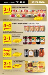 Gazetka promocyjna Biedronka - Od Wtorku - Gazetka - ważna od 11.01 do 11.01.2025 - strona 42 - produkty: Makaron, Ser, Por, Gra, Cukier, Kisiel, Galaretki, Deser, Cukier wanilinowy, Gala