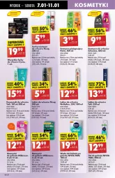 Gazetka promocyjna Biedronka - Od Wtorku - Gazetka - ważna od 11.01 do 11.01.2025 - strona 56 - produkty: Balsam po goleniu, Nivea Men, Taft, Wella, Schauma, Szampon, Syoss, Lakier do włosów, Suchy szampon, Woda, Niuqi, Nivea, Lakier, Fa