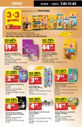 Gazetka promocyjna Biedronka - Od Wtorku - Gazetka - ważna od 11.01 do 11.01.2025 - strona 63 - produkty: Kurczak, Warzywa, Por, Puf, Gra, Whiskas, Friskies, Lody, Baton, Pedigree, Przysmak dla psa, Sucha karma, LG