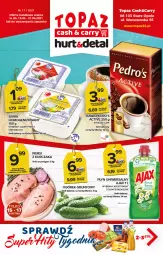 Gazetka promocyjna Topaz - Gazetka - Gazetka - ważna od 21.04 do 21.04.2021 - strona 1 - produkty: Kurczak, Ser, Ajax, Ogórek, Kawa, Serek, Colgate, Grunt, LG