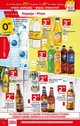 Gazetka promocyjna Topaz - Gazetka - Gazetka - ważna od 21.04 do 21.04.2021 - strona 18 - produkty: Piwo, Pur, Gin, 7up, Pepsi max, Mirinda, Kaki, Warka, Pepsi, Schweppes, Radler, Woda, Napój, Grejpfrut, Hortex, LG