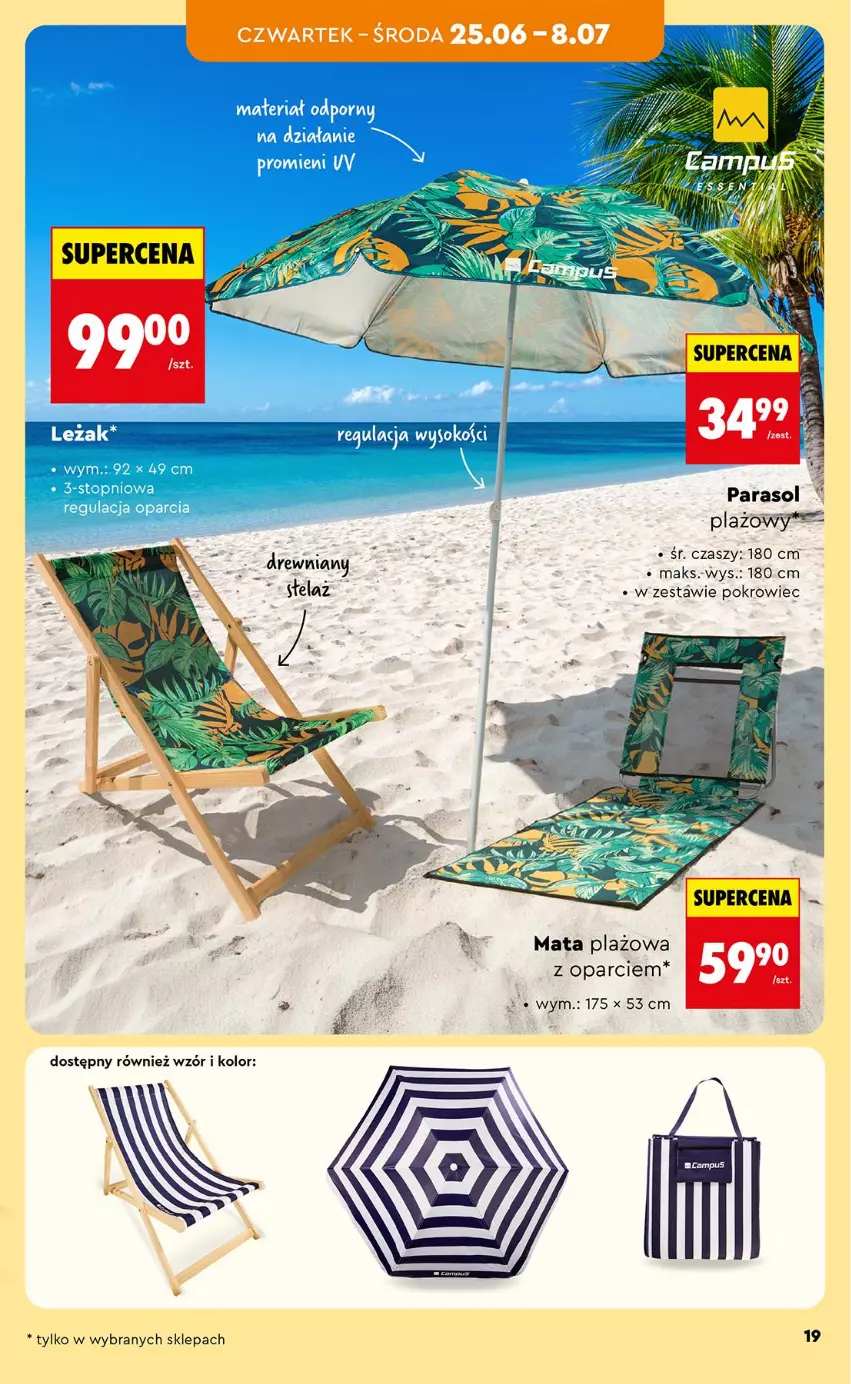 Gazetka promocyjna Biedronka - Okazje Tygodnia - ważna 20.06 do 04.07.2026 - strona 21 - produkty: Pokrowiec