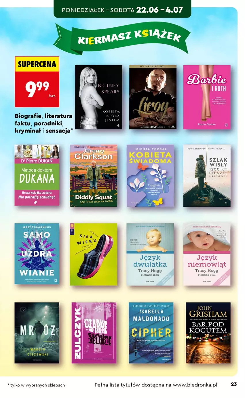 Gazetka promocyjna Biedronka - Okazje Tygodnia - ważna 20.06 do 04.07.2026 - strona 25 - produkty: Bell, Bella, Fa, Gra, Por, Tera