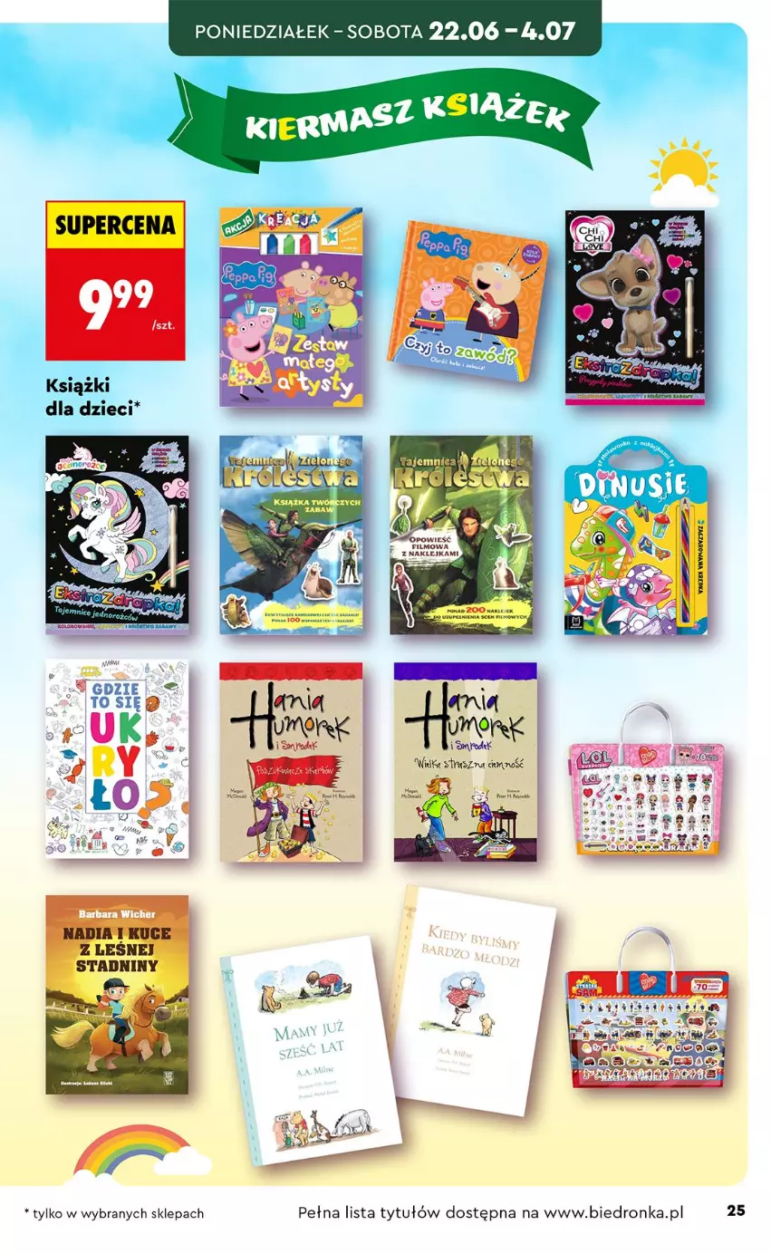 Gazetka promocyjna Biedronka - Okazje Tygodnia - ważna 20.06 do 04.07.2026 - strona 27 - produkty: Dzieci