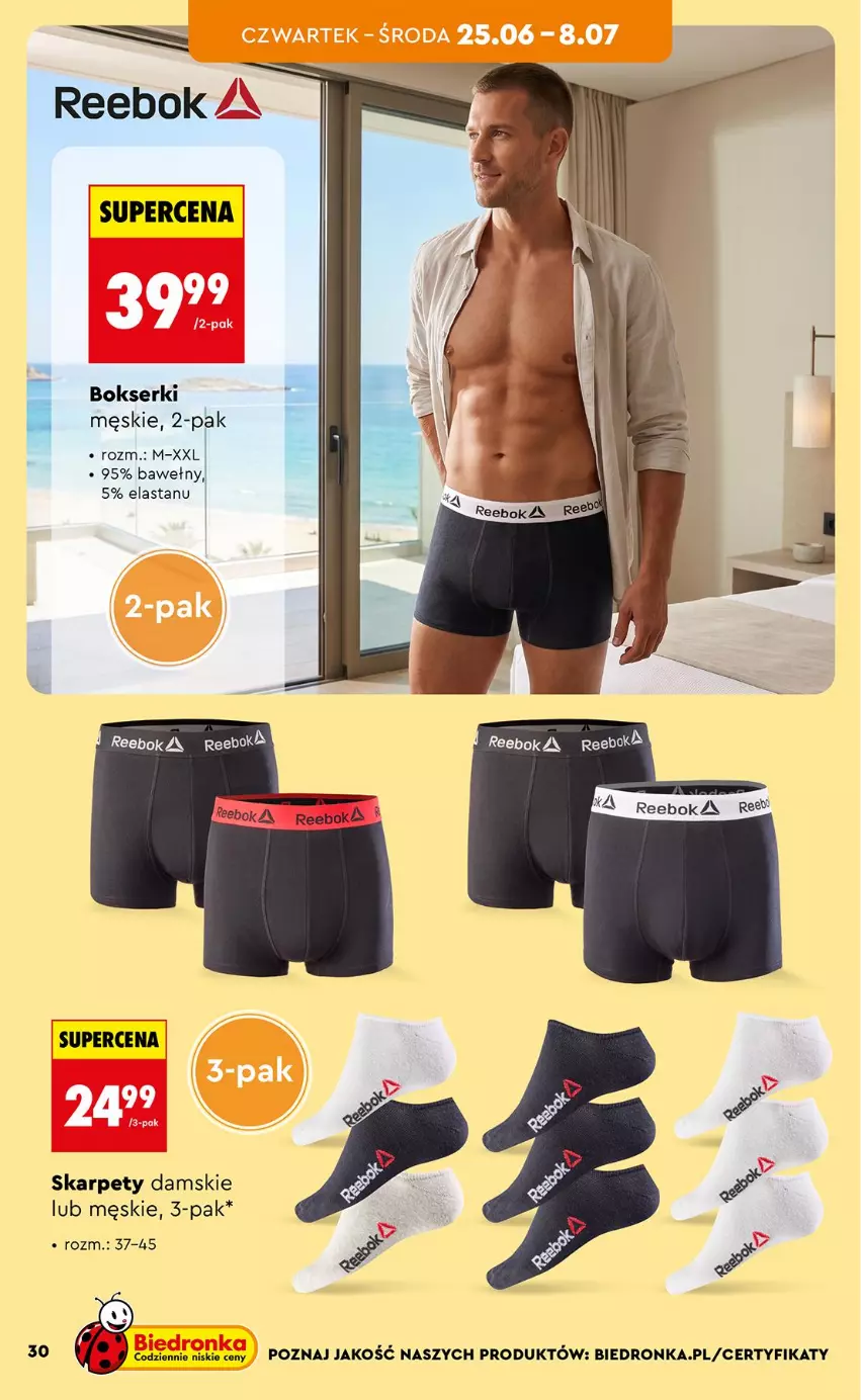 Gazetka promocyjna Biedronka - Okazje Tygodnia - ważna 20.06 do 04.07.2026 - strona 32 - produkty: Bokserki, Karp, Ser