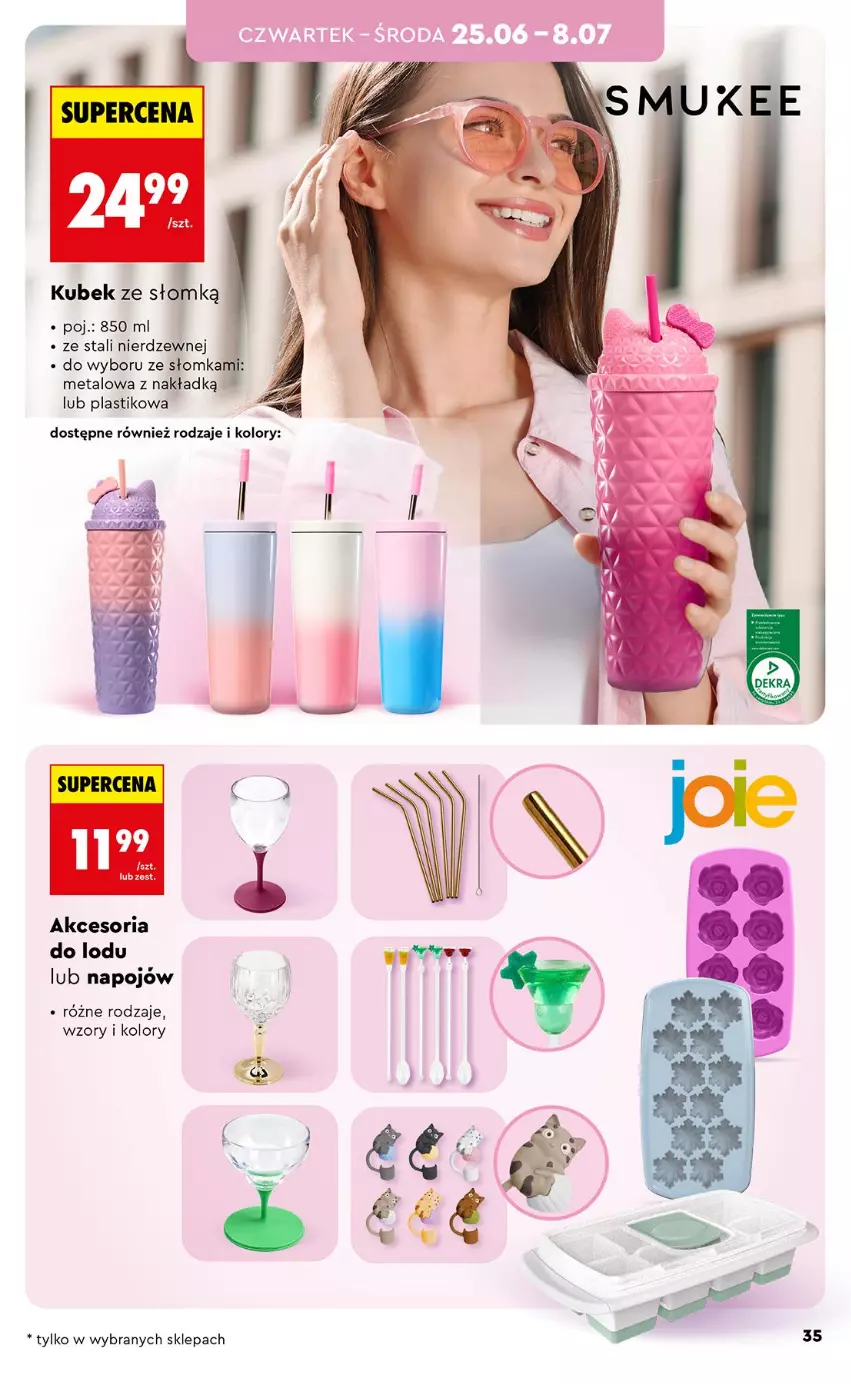 Gazetka promocyjna Biedronka - Okazje Tygodnia - ważna 20.06 do 04.07.2026 - strona 37 - produkty: Kubek
